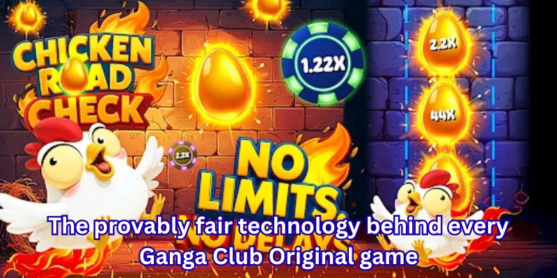 The provably fair technology behind every Ganga Club Original game