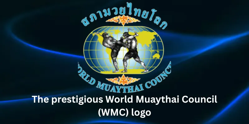 The prestigious World Muaythai Council (WMC) logo